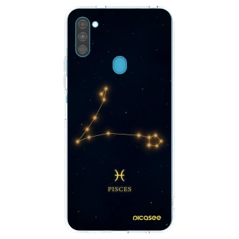 Picasee husă transparentă din silicon pentru Samsung Galaxy M11 - PISCES