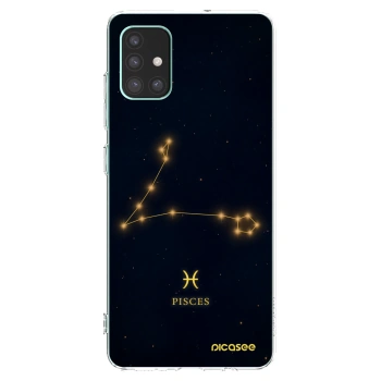 Picasee husă transparentă din silicon pentru Samsung Galaxy M51 M515F - PISCES