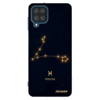 Picasee husă transparentă din silicon pentru Samsung Galaxy A12 A125F - PISCES