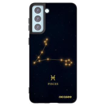 Picasee husă neagră din silicon pentru Samsung Galaxy S21+ 5G G996F - PISCES