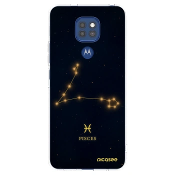 Picasee husă transparentă din silicon pentru Motorola Moto G9 Play - PISCES
