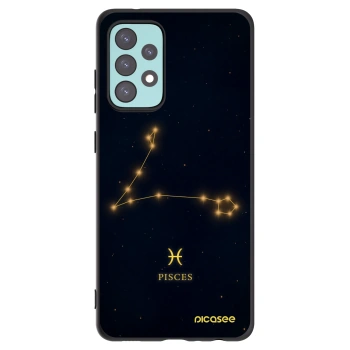 Picasee husă neagră din silicon pentru Samsung Galaxy A72 A725F - PISCES