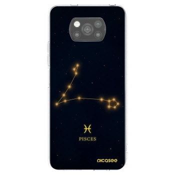 Picasee husă neagră din silicon pentru Xiaomi Poco X3 Pro - PISCES