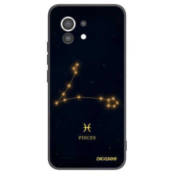 Picasee husă neagră din silicon pentru Xiaomi Mi 11 - PISCES