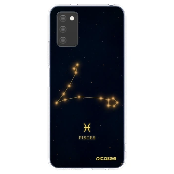 Picasee husă transparentă din silicon pentru Samsung Galaxy A02s A025G - PISCES