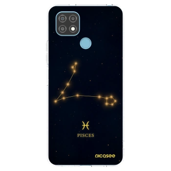 Picasee husă transparentă din silicon pentru Realme C21 - PISCES