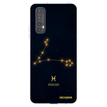 Picasee husă transparentă din silicon pentru Realme 7 - PISCES