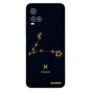Picasee husă transparentă din silicon pentru Vivo Y33s - PISCES