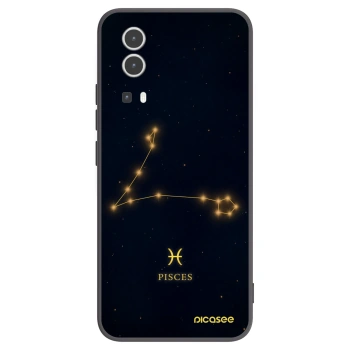 Picasee husă neagră din silicon pentru Vivo Y72 5G - PISCES