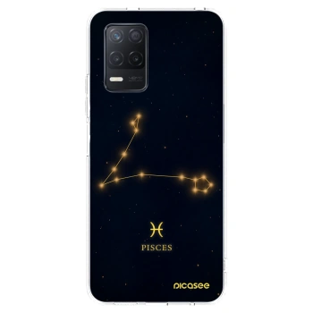Picasee husă transparentă din silicon pentru Realme 8 5G - PISCES