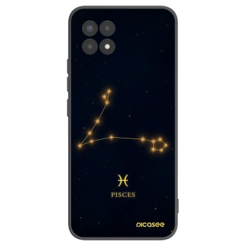 Picasee husă neagră din silicon pentru Realme 8i - PISCES