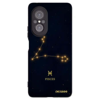 Picasee husă neagră din silicon pentru Huawei Nova 9 SE - PISCES