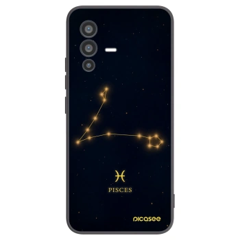 Picasee husă neagră din silicon pentru Vivo V23 5G - PISCES