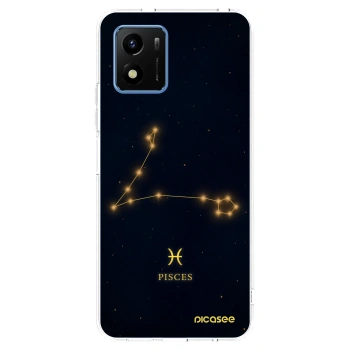 Picasee husă transparentă din silicon pentru Vivo Y01 - PISCES