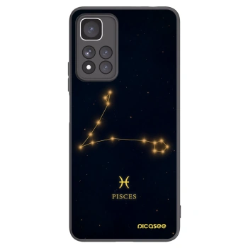 Picasee husă neagră din silicon pentru Xiaomi Redmi Note 11 Pro+ 5G - PISCES