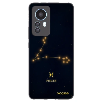 Picasee husă neagră din silicon pentru Xiaomi 12T - PISCES