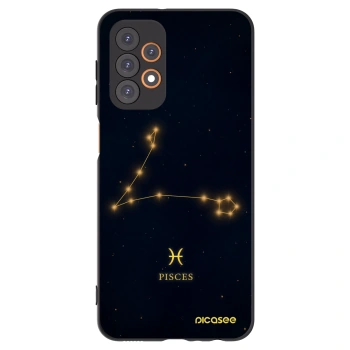 Picasee husă neagră din silicon pentru Samsung Galaxy A23 A236B 5G - PISCES