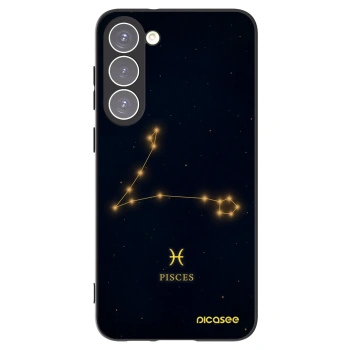 Picasee husă neagră din silicon pentru Samsung Galaxy S23+ 5G - PISCES