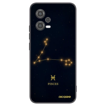 Picasee husă neagră din silicon pentru Xiaomi Poco X5 - PISCES