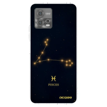 Picasee husă transparentă din silicon pentru Motorola Moto G72 - PISCES