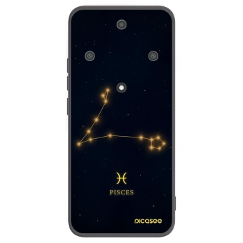 Picasee husă neagră din silicon pentru Honor Magic5 Lite 5G - PISCES