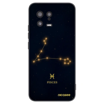 Picasee husă neagră din silicon pentru Xiaomi 13 - PISCES