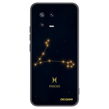 Picasee husă neagră din silicon pentru Xiaomi 13 Pro - PISCES