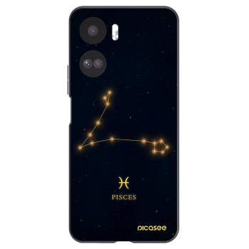 Picasee husă neagră din silicon pentru Honor 90 Lite 5G - PISCES