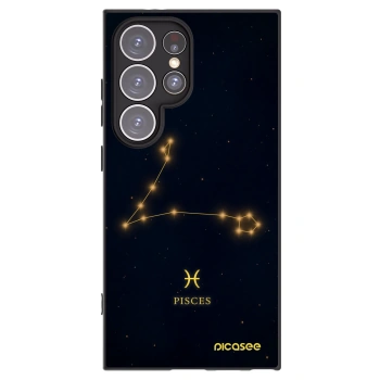 Picasee husă neagră din silicon pentru Samsung Galaxy S24 Ultra S928B 5G - PISCES