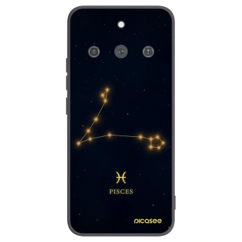 Picasee husă neagră din silicon pentru Realme 11 Pro+ - PISCES