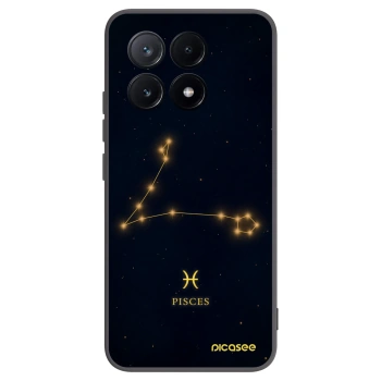 Picasee husă neagră din silicon pentru Xiaomi Poco X6 Pro - PISCES