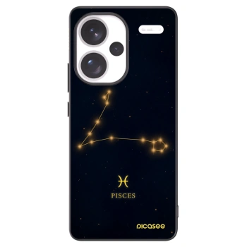 Picasee husă neagră din silicon pentru Xiaomi Redmi Note 13 Pro+ 5G - PISCES