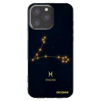 Picasee husă transparentă din silicon pentru Apple iPhone 16 Pro Max - PISCES