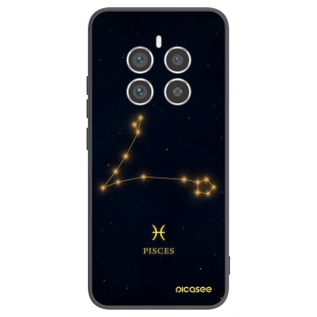 Picasee husă neagră din silicon pentru Realme 12 Pro 5G - PISCES
