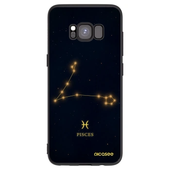 Picasee husă neagră din silicon pentru Samsung Galaxy S8 G950F - PISCES