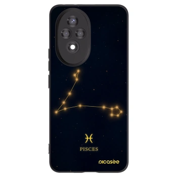 Picasee husă neagră din silicon pentru Honor 200 5G - PISCES
