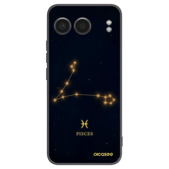 Picasee husă neagră din silicon pentru OnePlus Nord 4 - PISCES