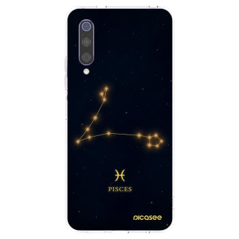Picasee husă transparentă din silicon pentru Xiaomi Mi 9 - PISCES