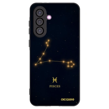 Picasee husă neagră din silicon pentru Samsung Galaxy A36 5G - PISCES