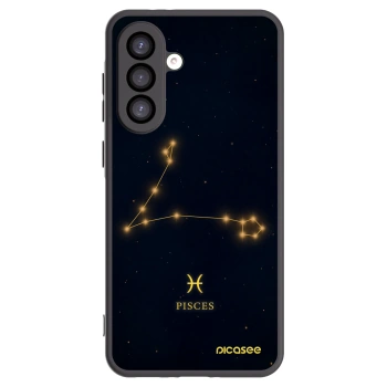 Picasee husă neagră din silicon pentru Samsung Galaxy A26 5G A266B - PISCES