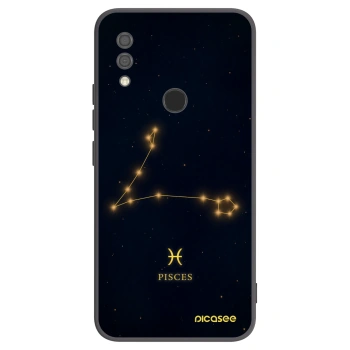 Picasee husă neagră din silicon pentru Xiaomi Redmi 7 - PISCES