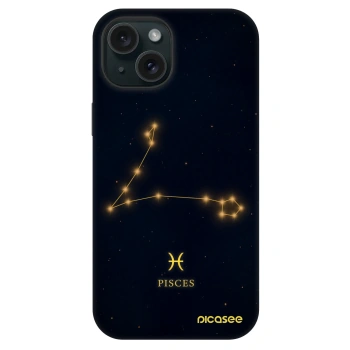 Picasee Fashion Case MagSafe pentru Apple iPhone 15 - PISCES