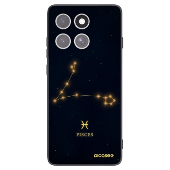 Picasee husă neagră din silicon pentru Motorola Edge 60 Fusion - PISCES