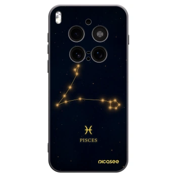 Picasee husă neagră din silicon pentru Vivo X300 Pro - PISCES