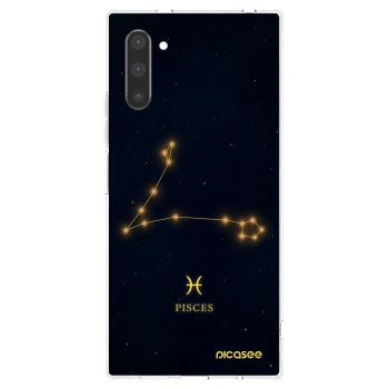 Picasee husă transparentă din silicon pentru Samsung Galaxy Note 10 N970F - PISCES