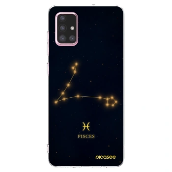 Picasee husă transparentă din silicon pentru Samsung Galaxy A71 A715F - PISCES