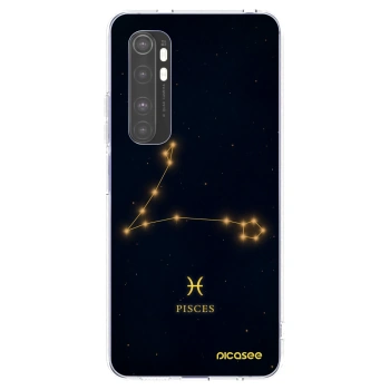 Picasee husă transparentă din silicon pentru Xiaomi Mi Note 10 Lite - PISCES
