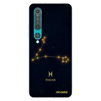 Picasee husă transparentă din silicon pentru Xiaomi Mi 10 - PISCES