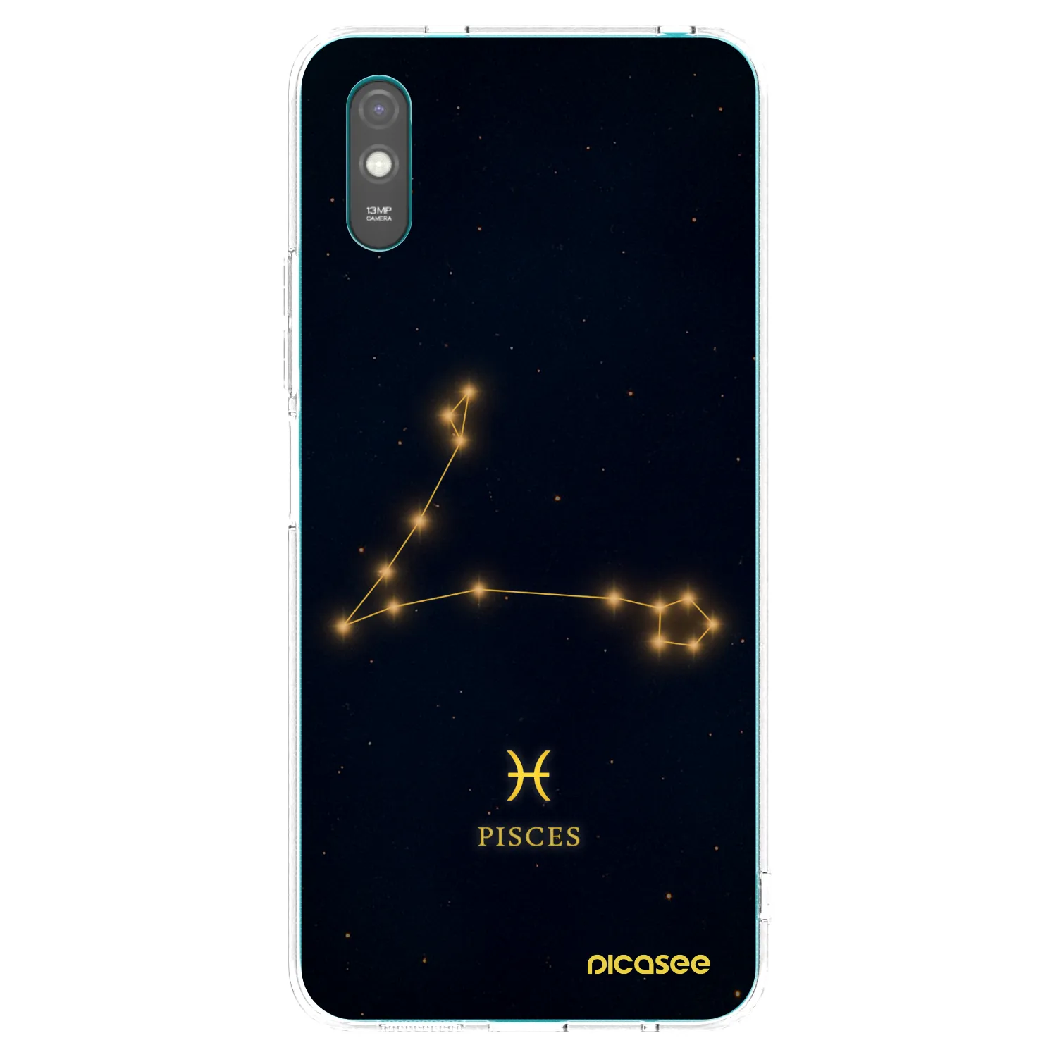 Picasee husă transparentă din silicon pentru Xiaomi Redmi 9A - PISCES