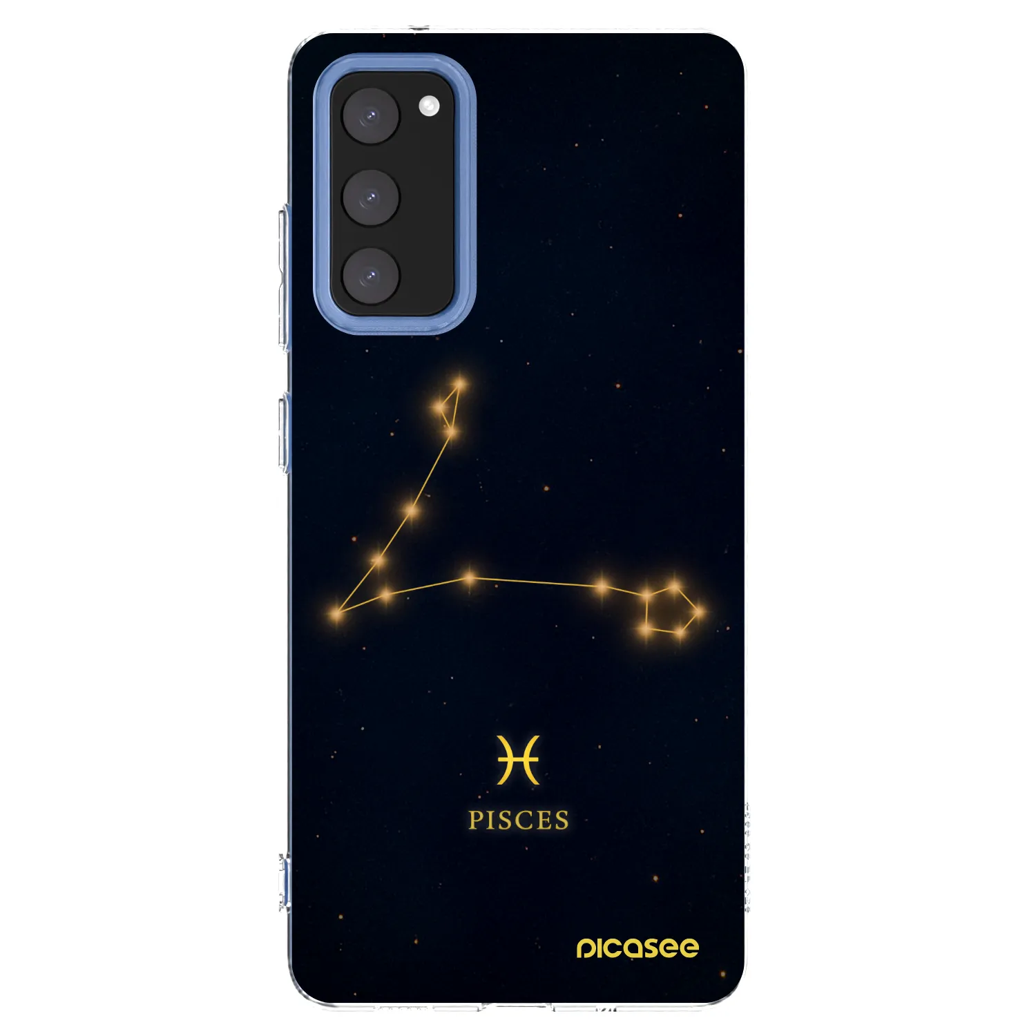 Picasee husă transparentă din silicon pentru Samsung Galaxy S20 FE - PISCES
